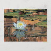 Uitnodiging tot Briefkaart van de zomerse partij (Voorkant)