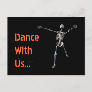 Uitnodiging tot Briefkaart van Halloween Party