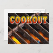 Uitnodiging tot Briefkaart voor afhalen (Voorkant / Achterkant)