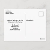 Uitnodiging tot briefkaart voor de sluiting van ee (Achterkant)