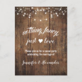 Uitnodiging tot briefkaart voor de sluiting van ee (Voorkant)