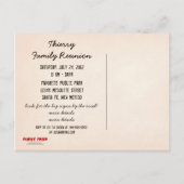 Uitnodiging tot Briefkaart voor gezinshereniging (Achterkant)