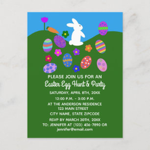 Uitnodiging tot Briefkaart voor Pasen #3