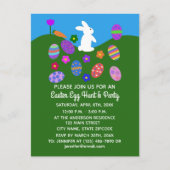 Uitnodiging tot Briefkaart voor Pasen #3 (Voorkant)