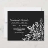 Uitnodiging tot bruiloft. (Voorkant)