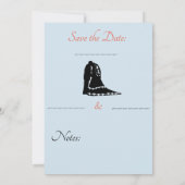 Uitnodiging tot bruiloft/aankondiging (Achterkant)