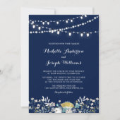 Uitnodiging tot bruiloft in marinescheepvaart en g (Voorkant)