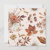 Uitnodiging tot bruiloft op het Plein van de Rusti (Achterkant)