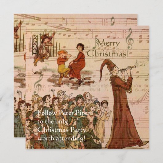 Uitnodiging tot bundelbekering met Piper (Voorkant / Achterkant)