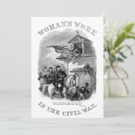 Uitnodiging tot burgeroorlog (Staand voorkant)