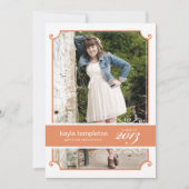 Uitnodiging tot  Charm Graduation Party (Voorkant)