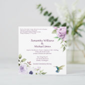 Uitnodiging tot Christelijk huwelijk - Song van So (Staand voorkant)