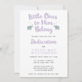 Uitnodiging tot Christelijke toewijzing van elepha (Voorkant)