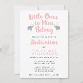 Uitnodiging tot Christelijke toewijzing van elepha (Voorkant)