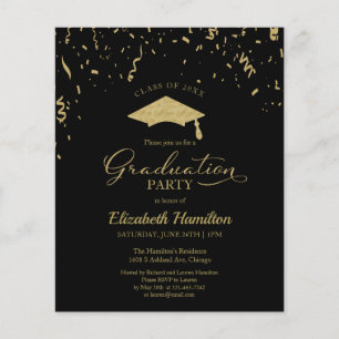 Uitnodiging tot Confetti van de Partij voor de Hog