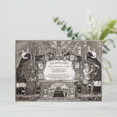 uitnodiging tot  Creepy (Staand voorkant)