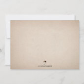 uitnodiging tot  Creepy (Achterkant)