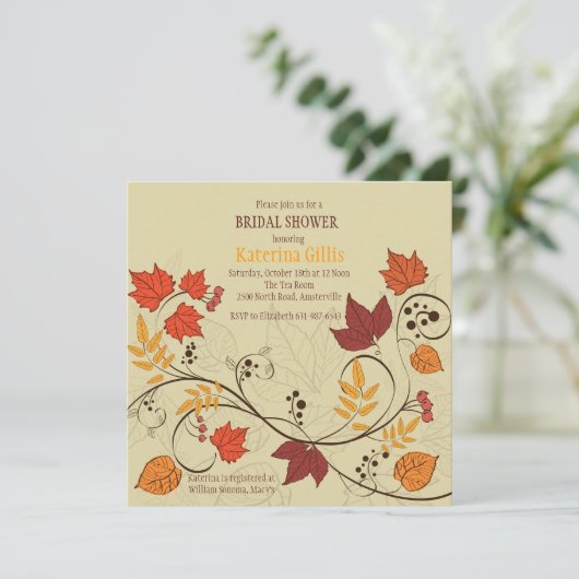 Uitnodiging tot dansende val (Staand voorkant)