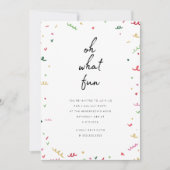 Uitnodiging tot de feestdag (Voorkant)