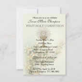 Uitnodiging tot de katholieke Eerste Heilige Commu (Voorkant)