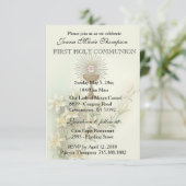Uitnodiging tot de katholieke Eerste Heilige Commu (Staand voorkant)
