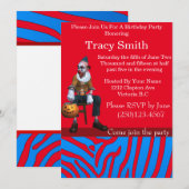 Uitnodiging tot de kleinering van de Partij van de (Voorkant / Achterkant)