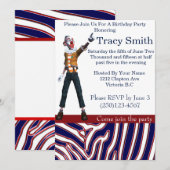 Uitnodiging tot de kleinering van de Partij van de (Voorkant / Achterkant)