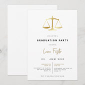 Uitnodiging tot de moderne rechtenacademie (Voorkant / Achterkant)