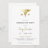 Uitnodiging tot de moderne studiegroep Medische Sc (Voorkant / Achterkant)