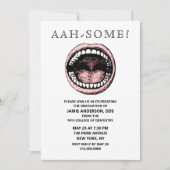 Uitnodiging tot de tandheelkundige School (Voorkant)