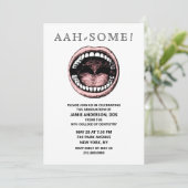 Uitnodiging tot de tandheelkundige School (Staand voorkant)