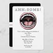 Uitnodiging tot de tandheelkundige School (Voorkant / Achterkant)