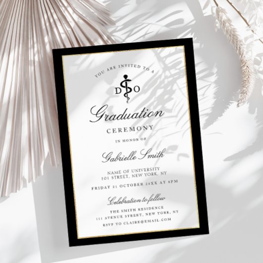 Uitnodiging tot de uitreiking van de moderne DO-af