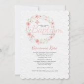 Uitnodiging tot doop krans (Voorkant)