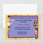 Uitnodiging tot douche (Voorkant / Achterkant)