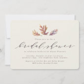 Uitnodiging tot douche voor bruiloft (Voorkant)