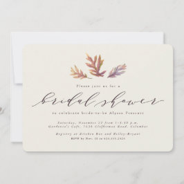 Uitnodiging tot douche voor bruiloft