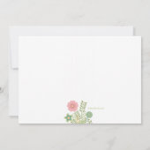 Uitnodiging tot drogen/bakkerij (Achterkant)