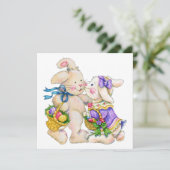 Uitnodiging tot edele Pasen (Eibots?) (Staand voorkant)