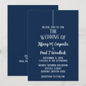 Uitnodiging tot een koninklijk huwelijk (Voorkant / Achterkant)