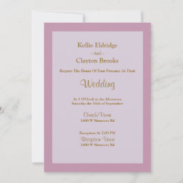 Uitnodiging tot een lichte Paarse weddenschap