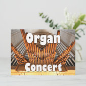 Uitnodiging tot een orgaanconcert - Ulmbuizen (Staand voorkant)