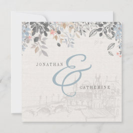 Uitnodiging tot een oude bridal voor wereldcharme