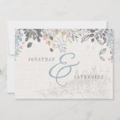 Uitnodiging tot een oude bridal voor wereldcharme (Voorkant)