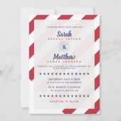 Uitnodiging tot een patriottisch huwelijk - Amerik (Voorkant)