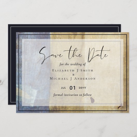 Uitnodiging tot een rondtrekken van een rondlopend (Voorkant / Achterkant)