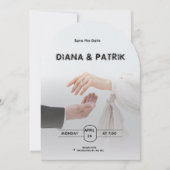 Uitnodiging tot een zwart-withuwelijk (Voorkant)