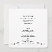 Uitnodiging tot een zwart-withuwelijk (Achterkant)