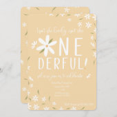 Uitnodiging tot eerste geboorte (Voorkant / Achterkant)