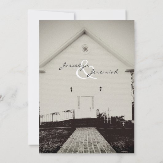 Uitnodiging tot eersterangs huwelijk (Achterkant)